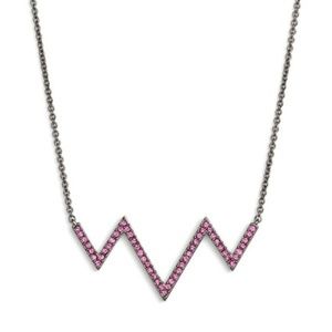 Nadri Zigzag Pendant Necklace
